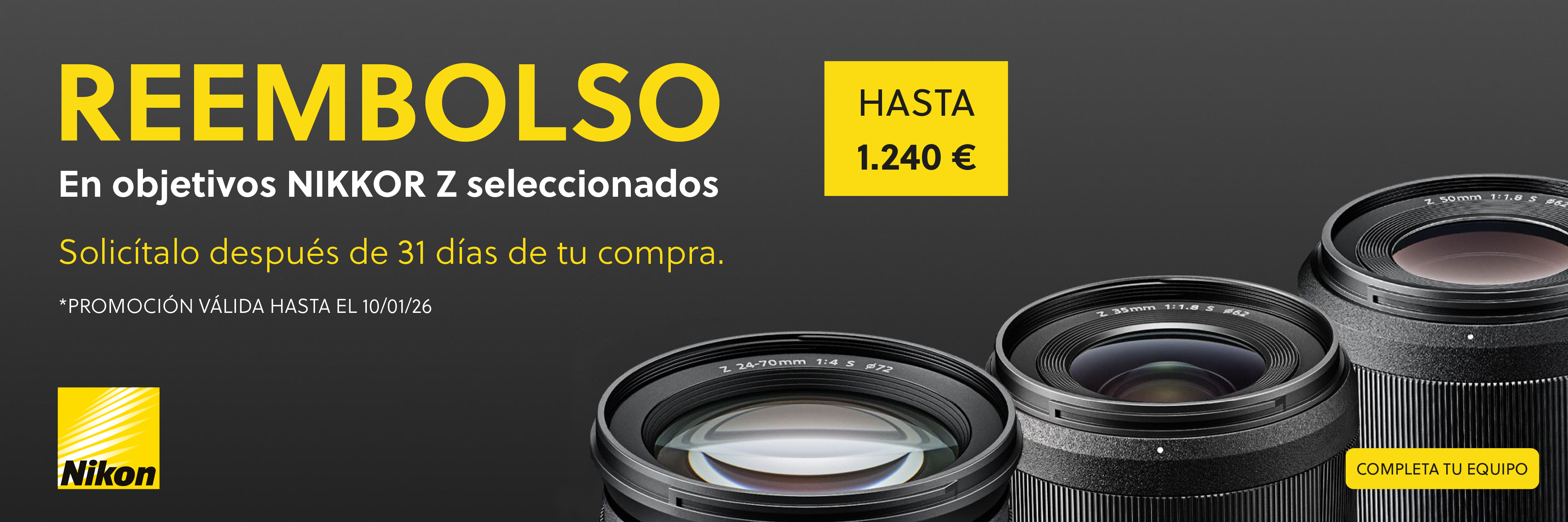 Nikon Reembolso